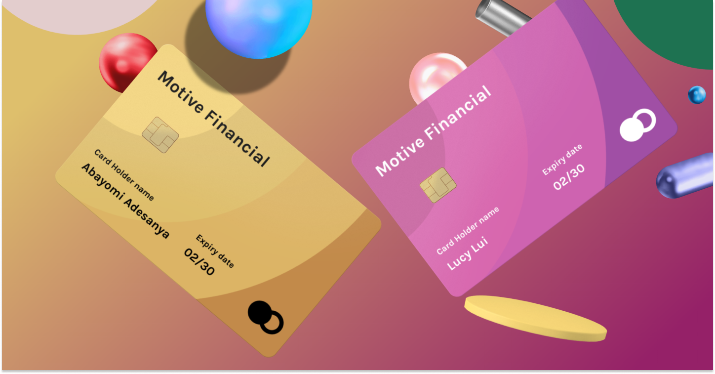 Motive credit cards